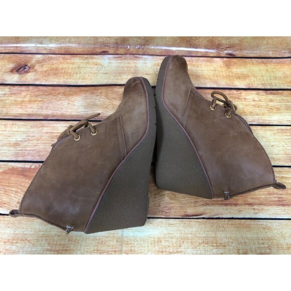 Sperry Top-Sider Harlow Wedge Ankle Boots Booties Shoes Womens 7.5 M (F6n) - Picture 5 of 10